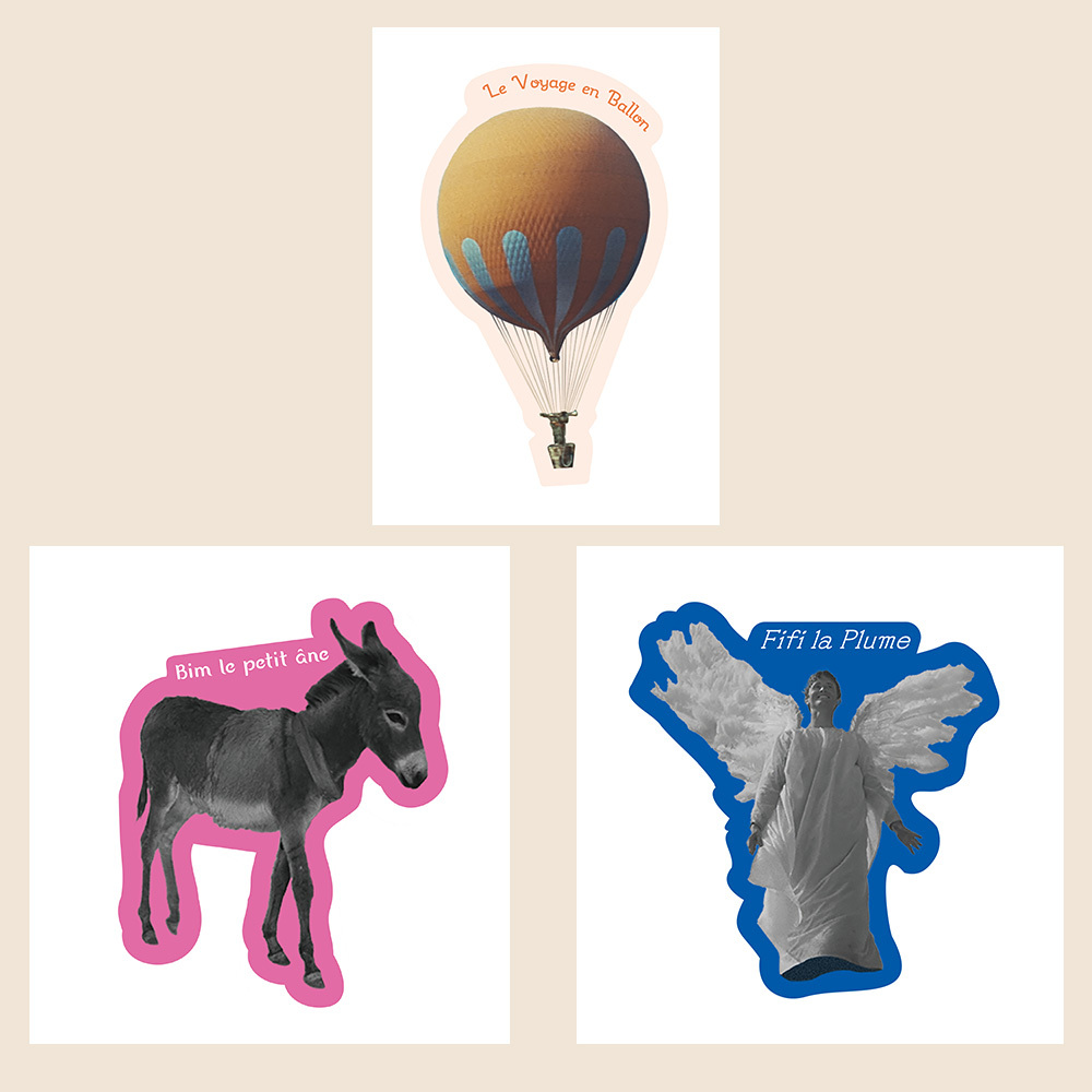 ステッカー『赤』と『白』